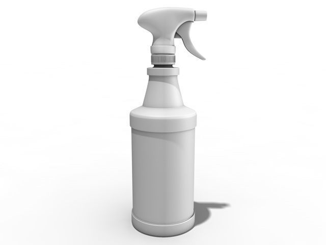 spray bottle 3D model_2