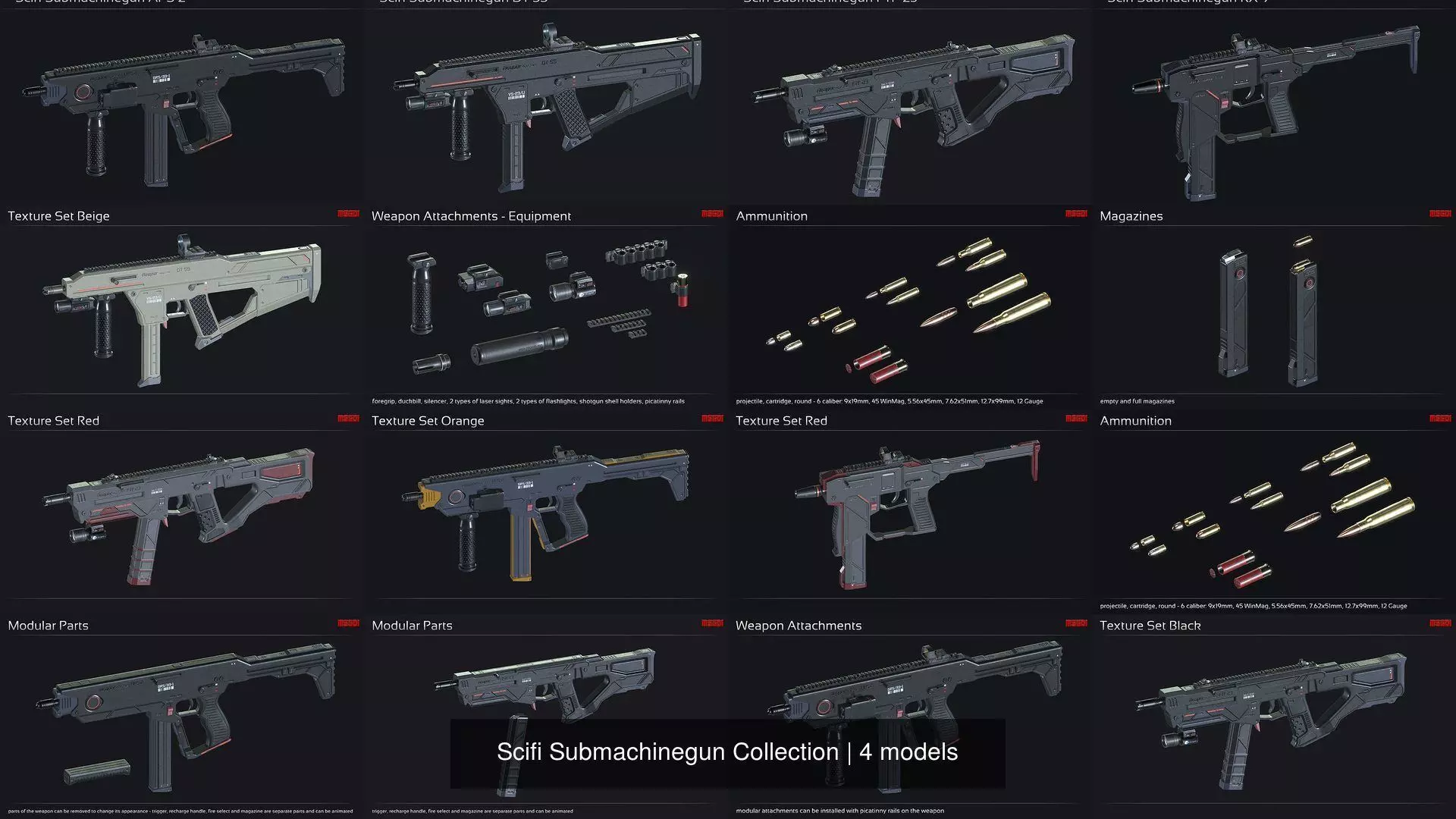 Scifi Submachinegun Collection _0