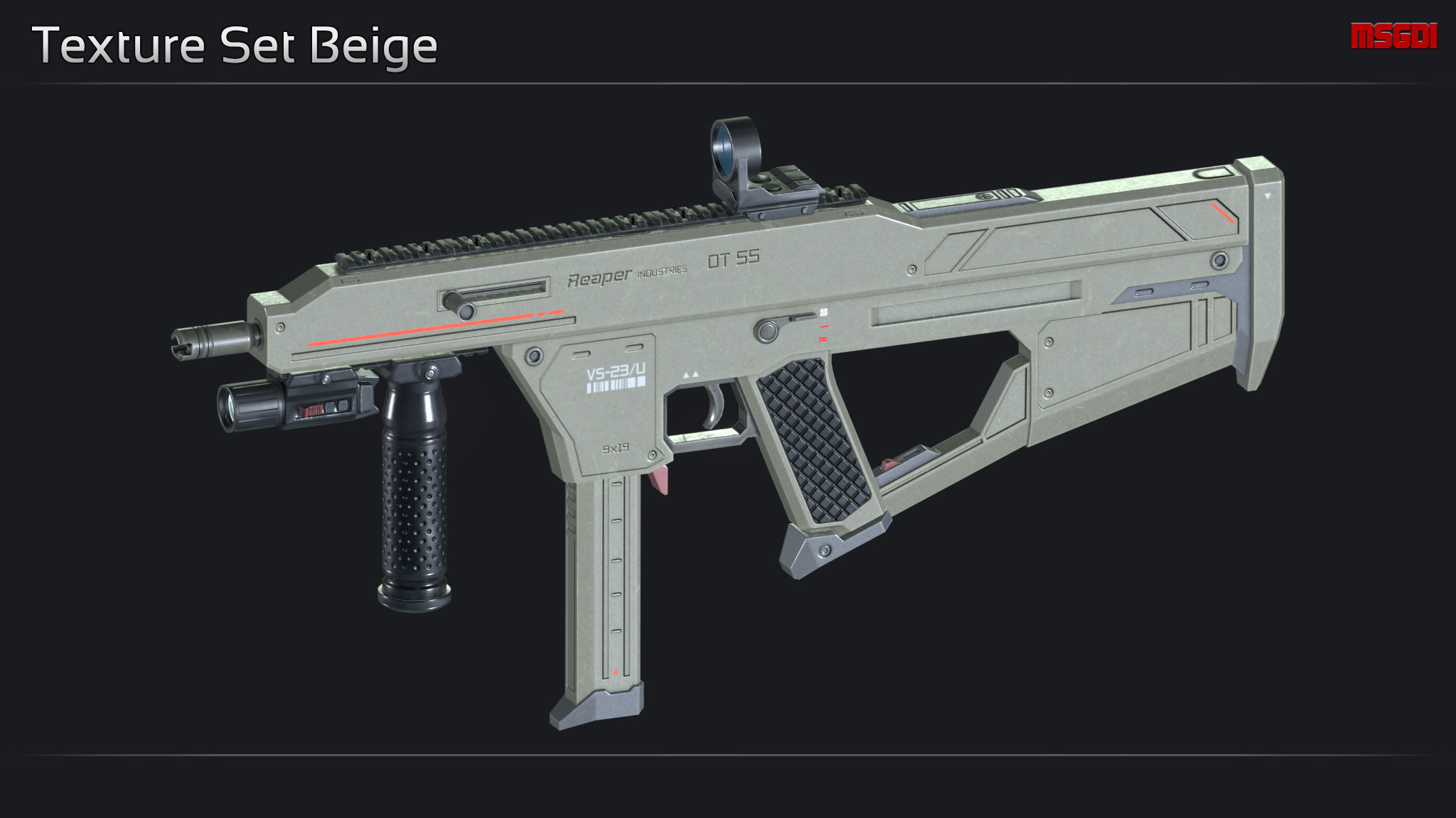Scifi Submachinegun Collection _14