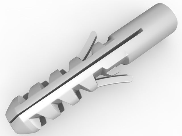 Wall anchor 3D model | CGTrader