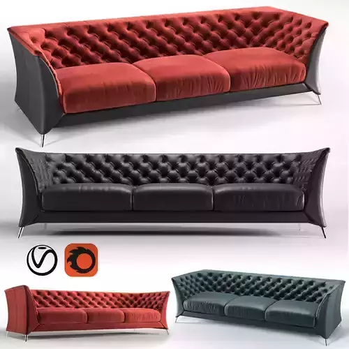 Natuzzi La Scala 3D model