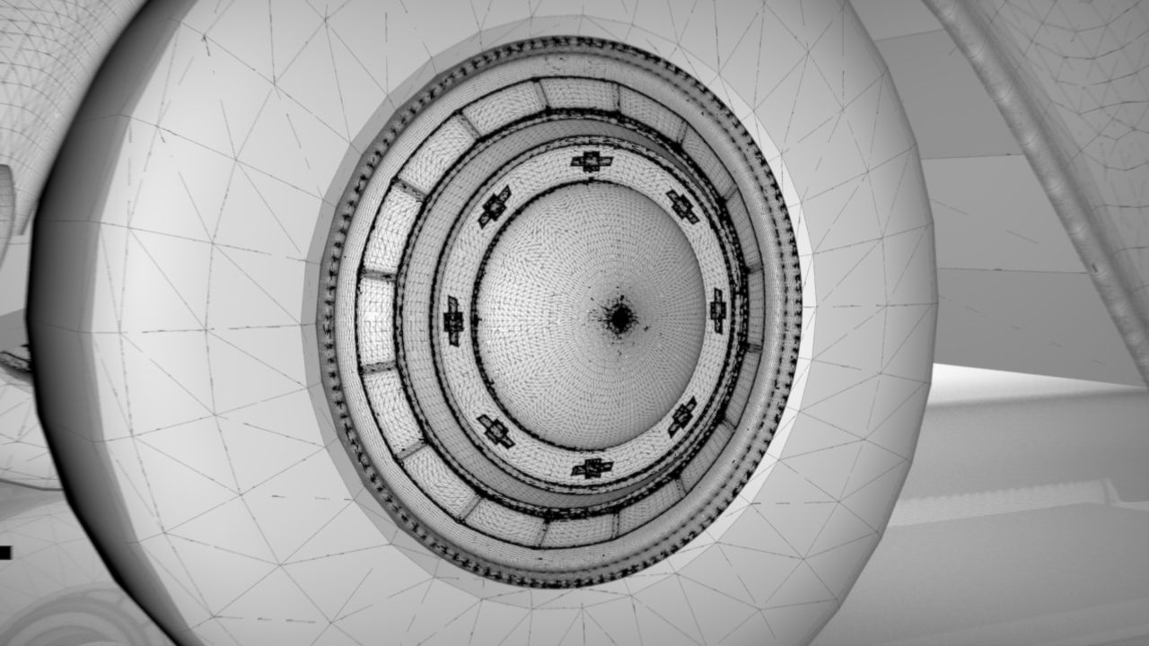 Chevy Belair convertible 1955 3D model_17