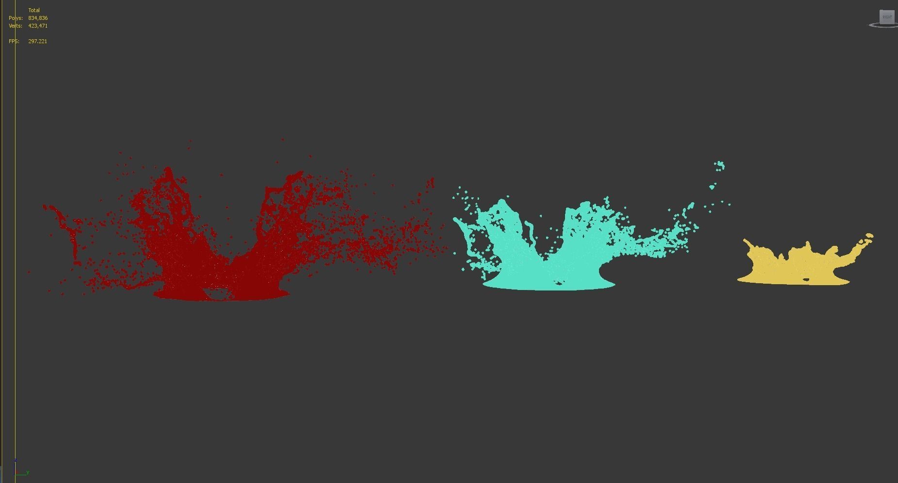 Water Splash 3D Model 3D model_11