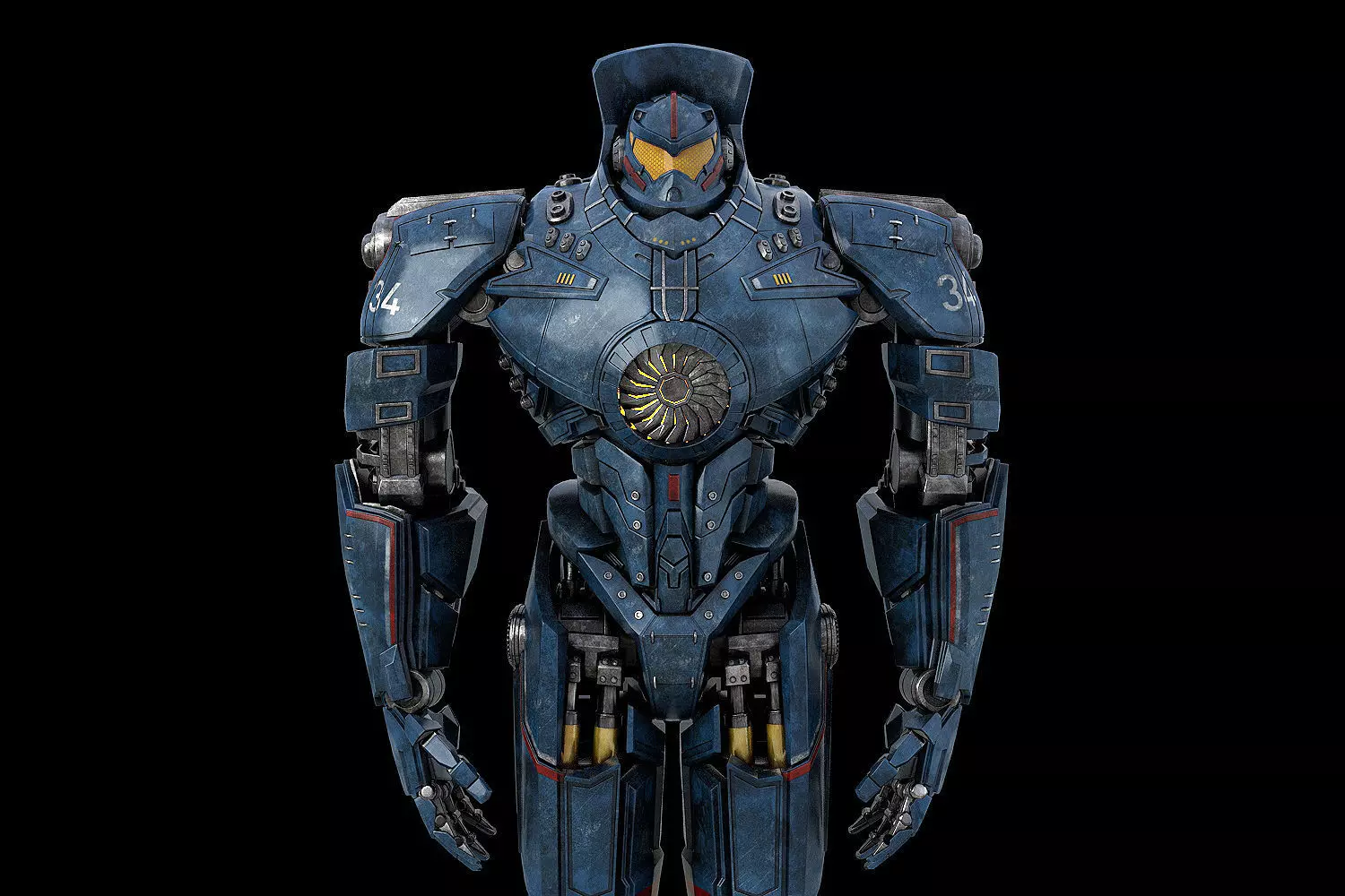 Pacific rim Gipsy avenger  3D model_0