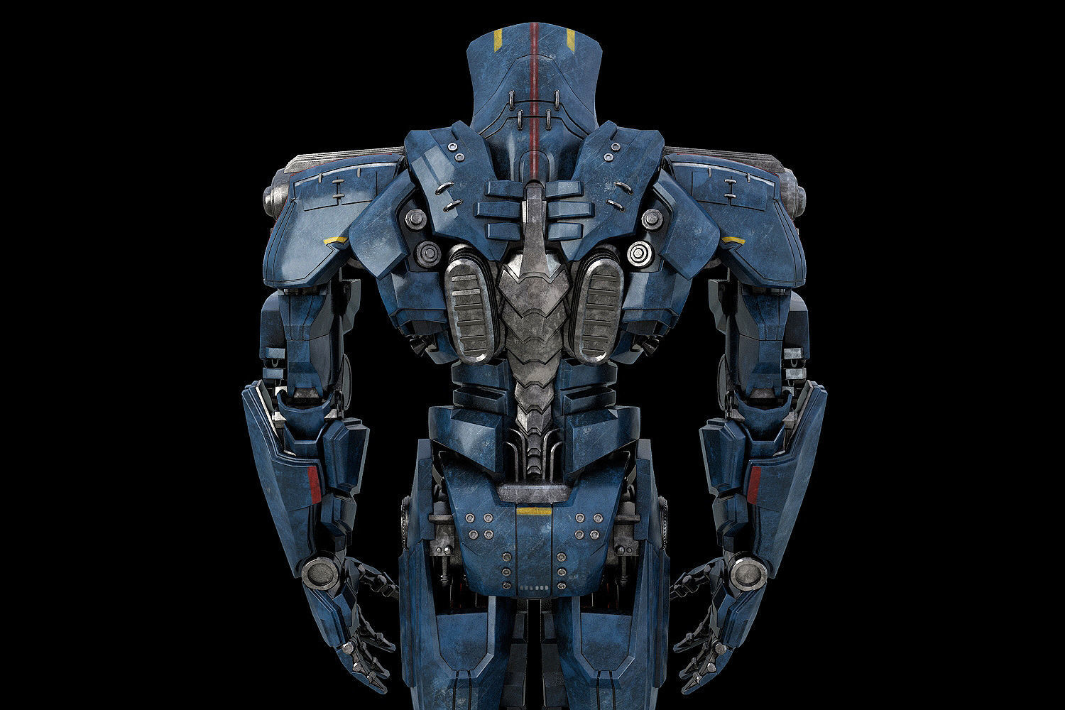 Pacific rim Gipsy avenger  3D model_5
