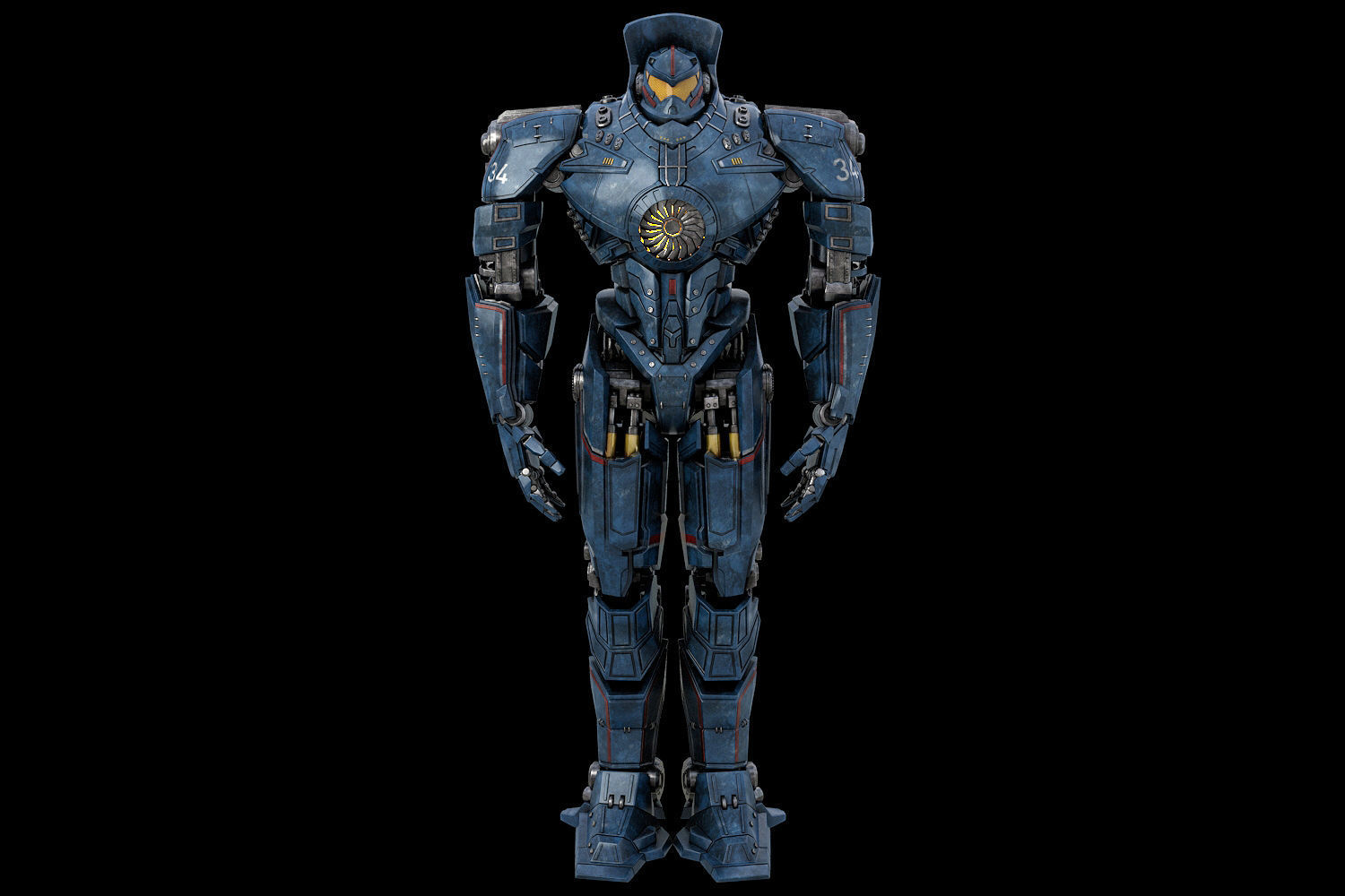 Pacific rim Gipsy avenger  3D model_1