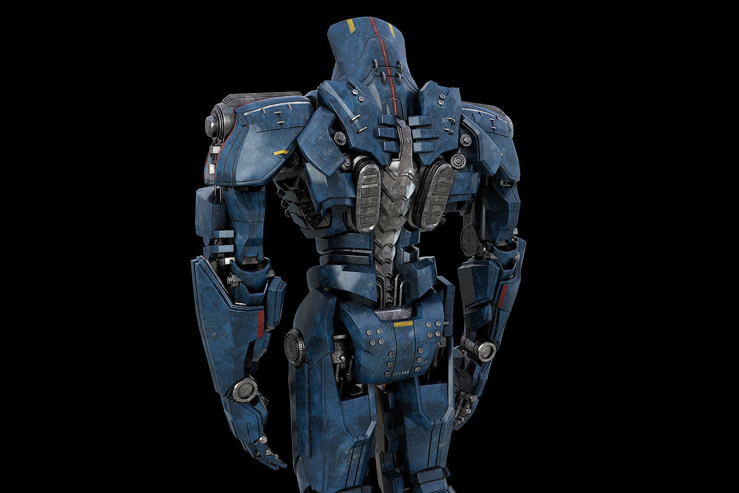 Pacific rim Gipsy avenger  3D model_8