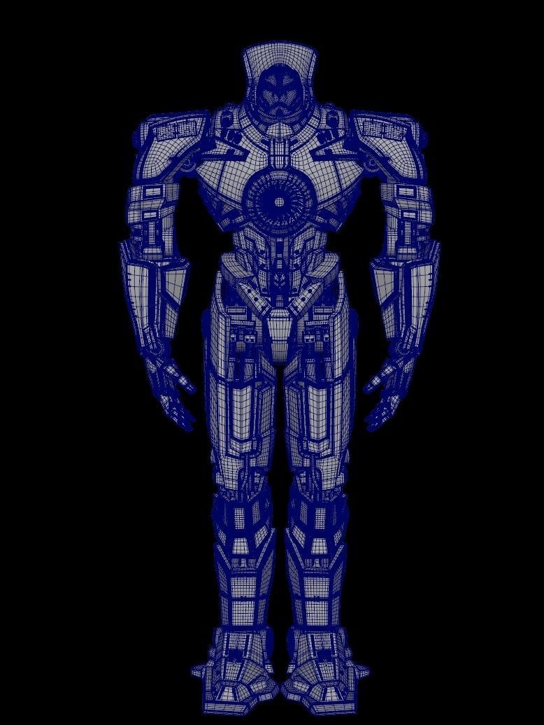 Pacific rim Gipsy avenger  3D model_11