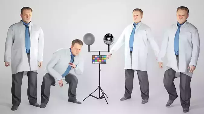 Animated medical doctor male walking standing sitting 82 Low-poly 3D model Animated medical doctor male walking standing sitting 82 Low-poly 3D model