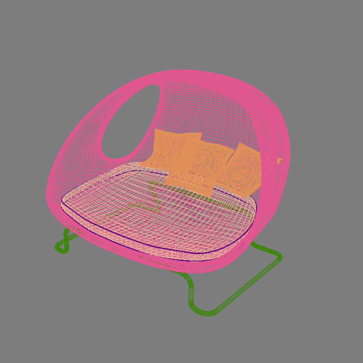 Modern Sofa Gefeva MAX 2011 3D model_6