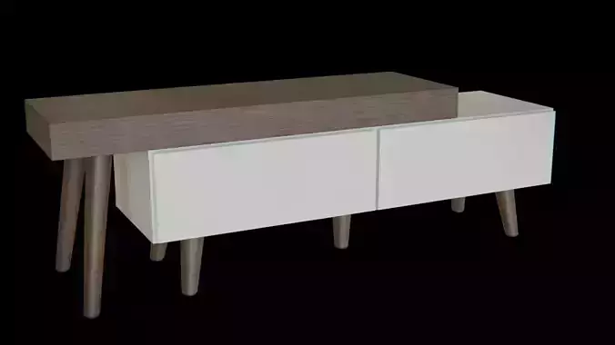 Rivert District Expandable TV Media console 