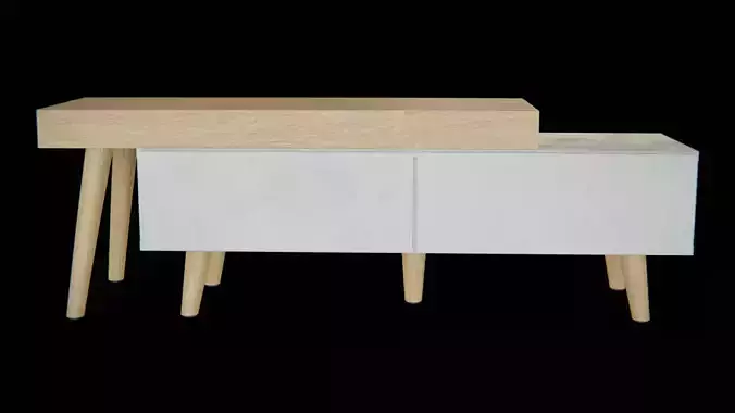 Rivert District Expandable TV Media console