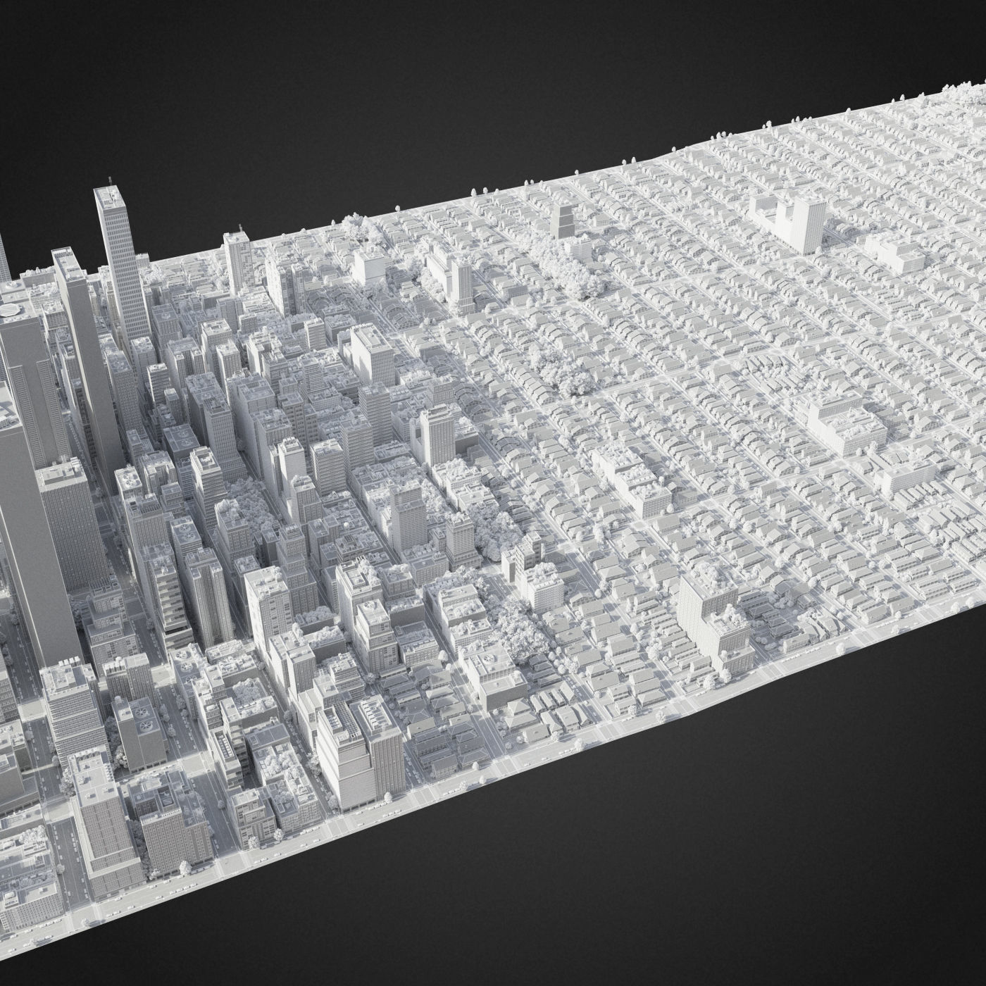 Realistic City R6 3D model_29