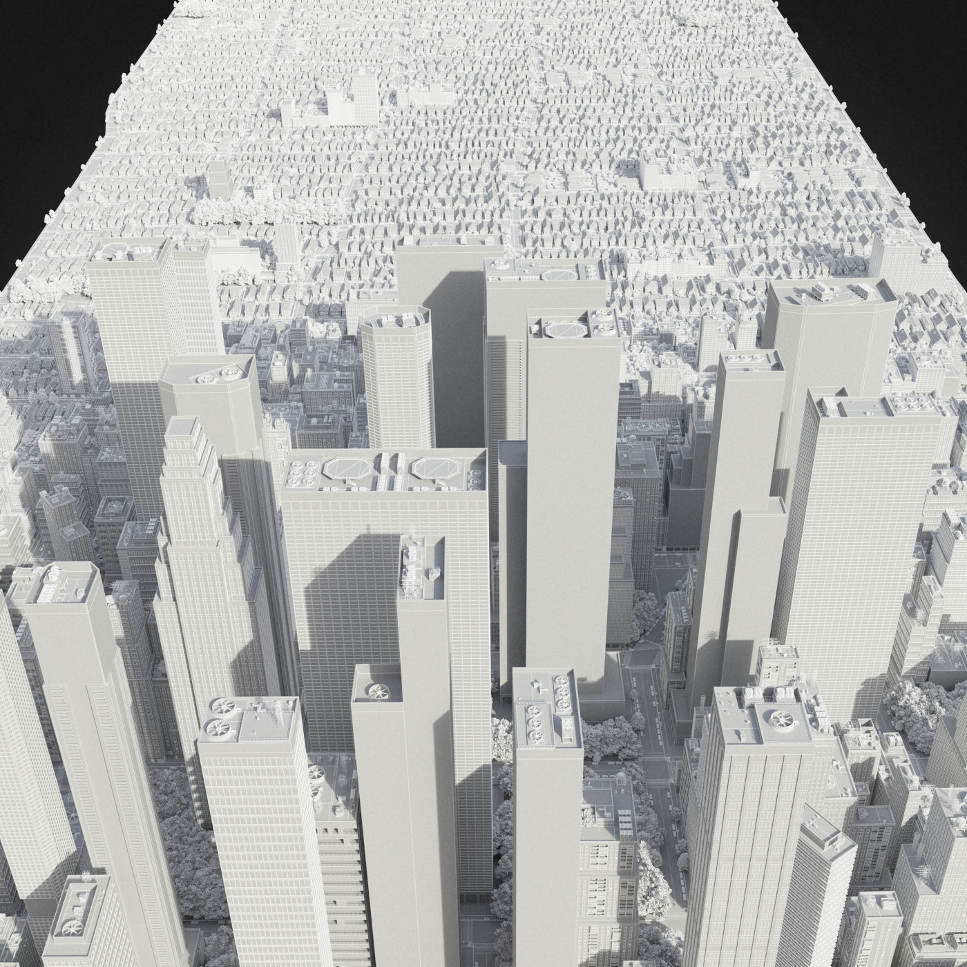 Realistic City R6 3D model_57