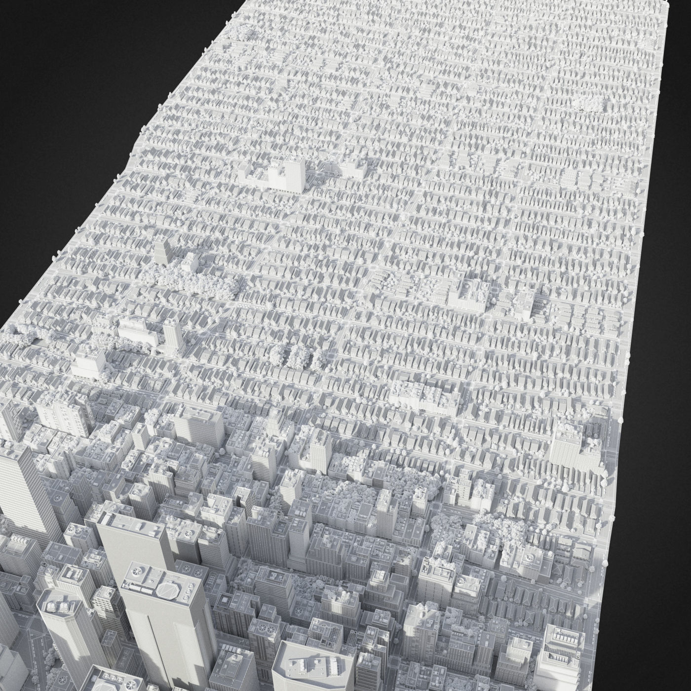 Realistic City R6 3D model_50