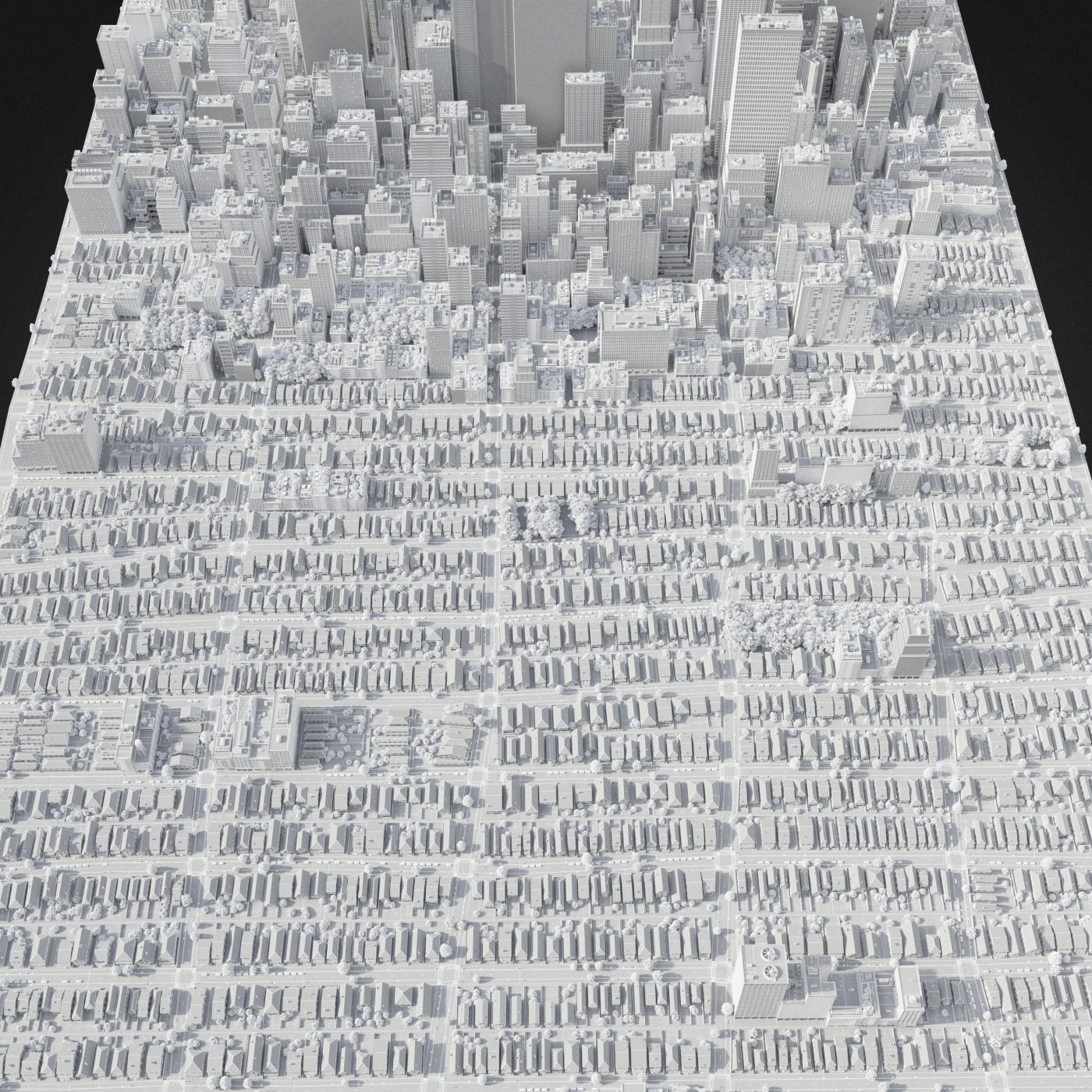 Realistic City R6 3D model_45