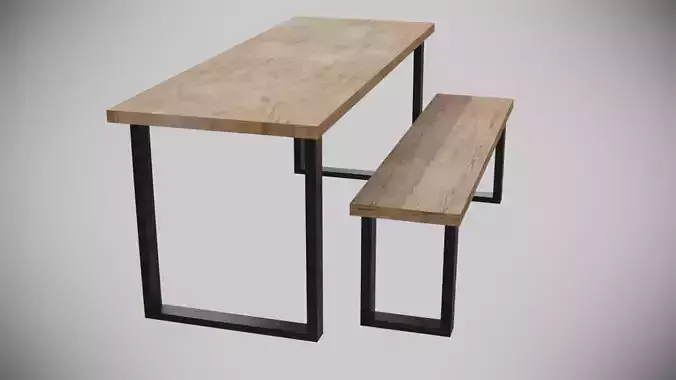 Dining Table set stylised