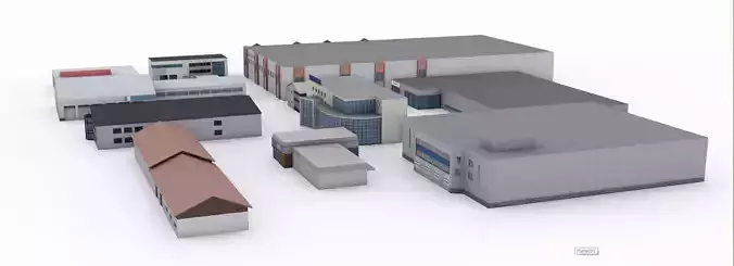 Storage Building Pack - Game Ready