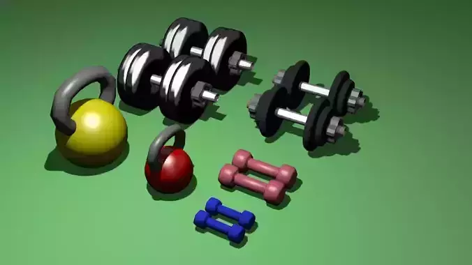 Gym Dumbbell Set