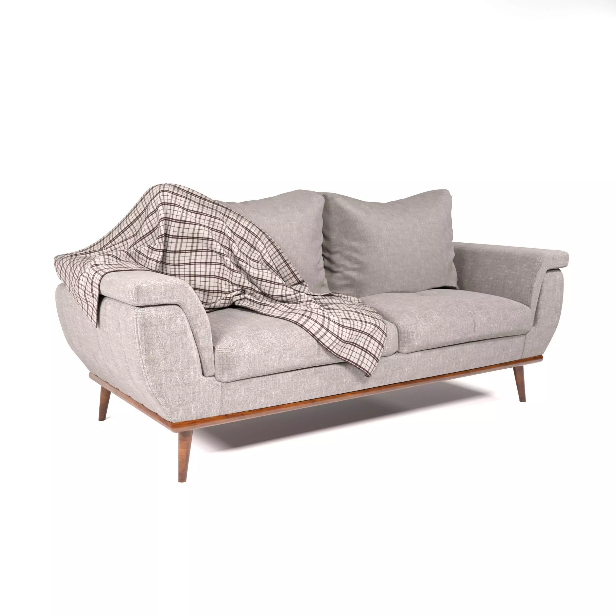 modern sofa 3D model_0