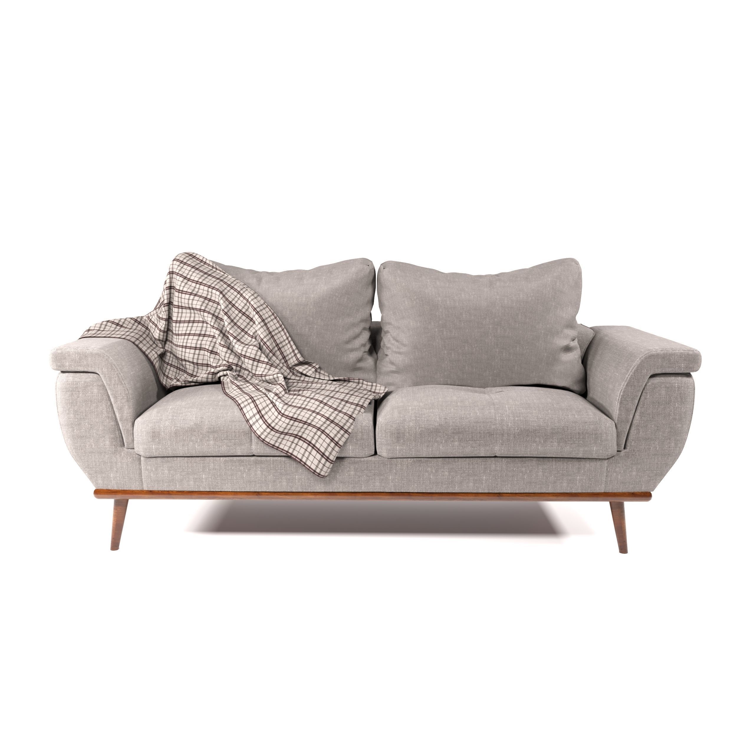 modern sofa 3D model_1