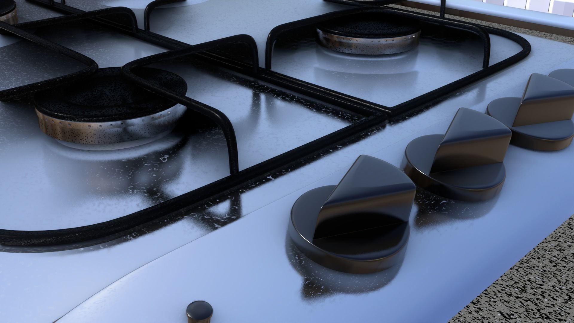 Kitchen for Blender 3D model_15