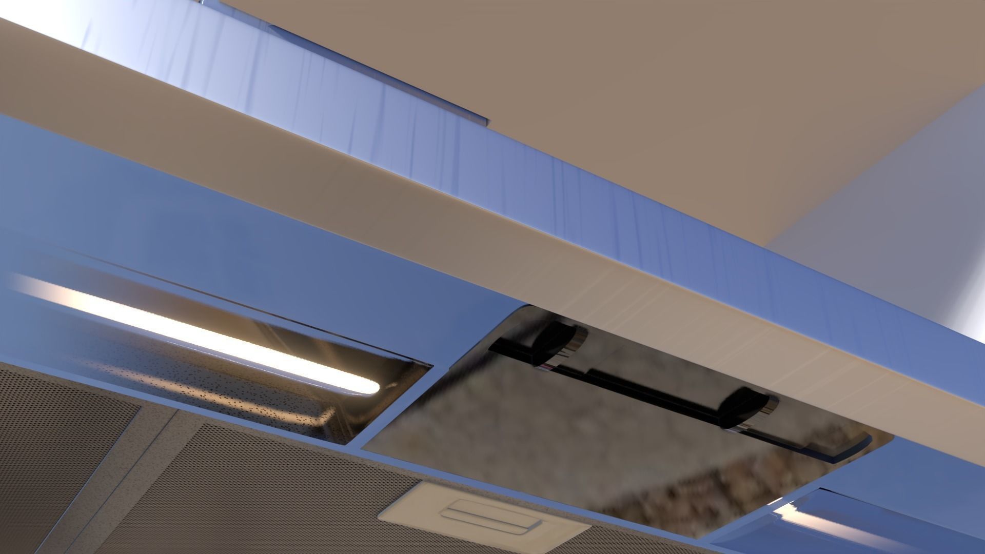 Kitchen for Blender 3D model_10