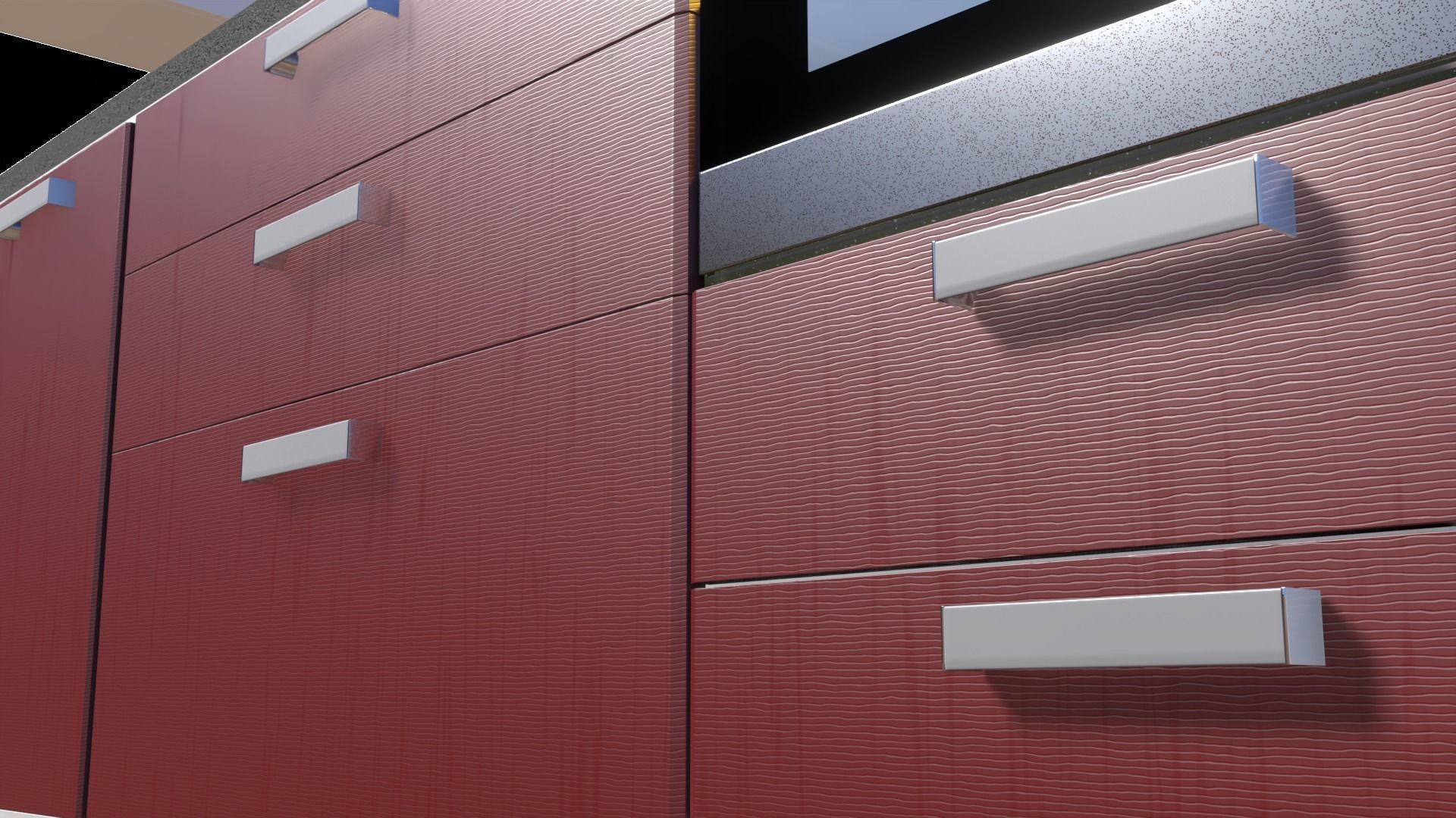 Kitchen for Blender 3D model_6