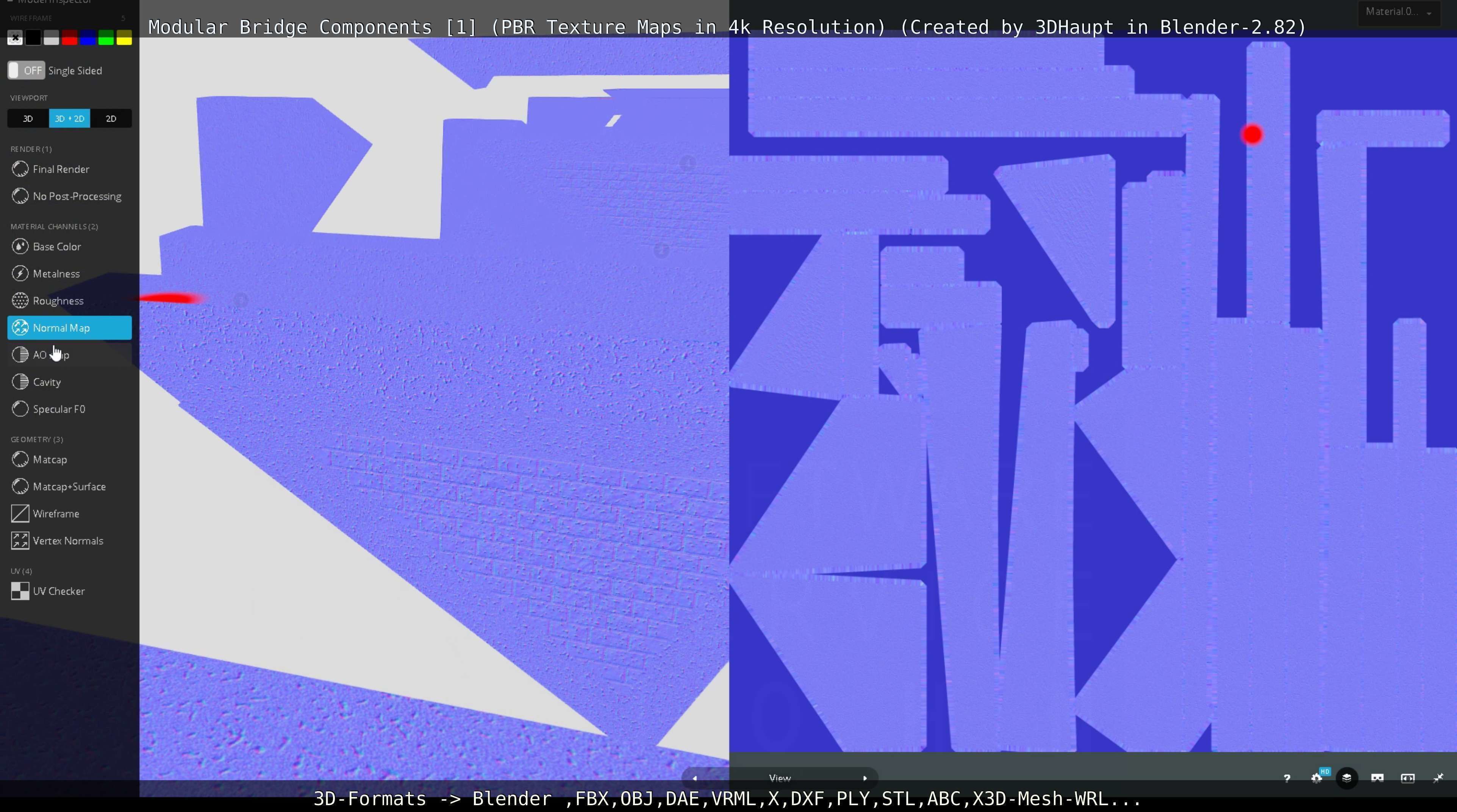 Modular Bridge Components 1  3D model_30