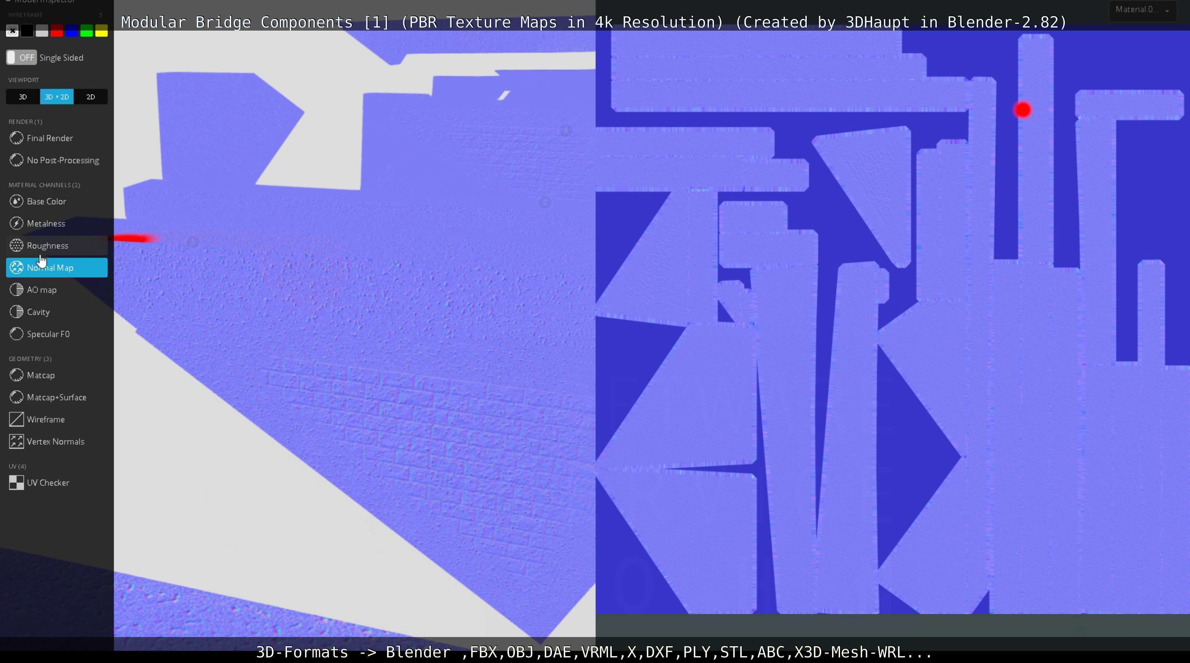 Modular Bridge Components 1  3D model_135