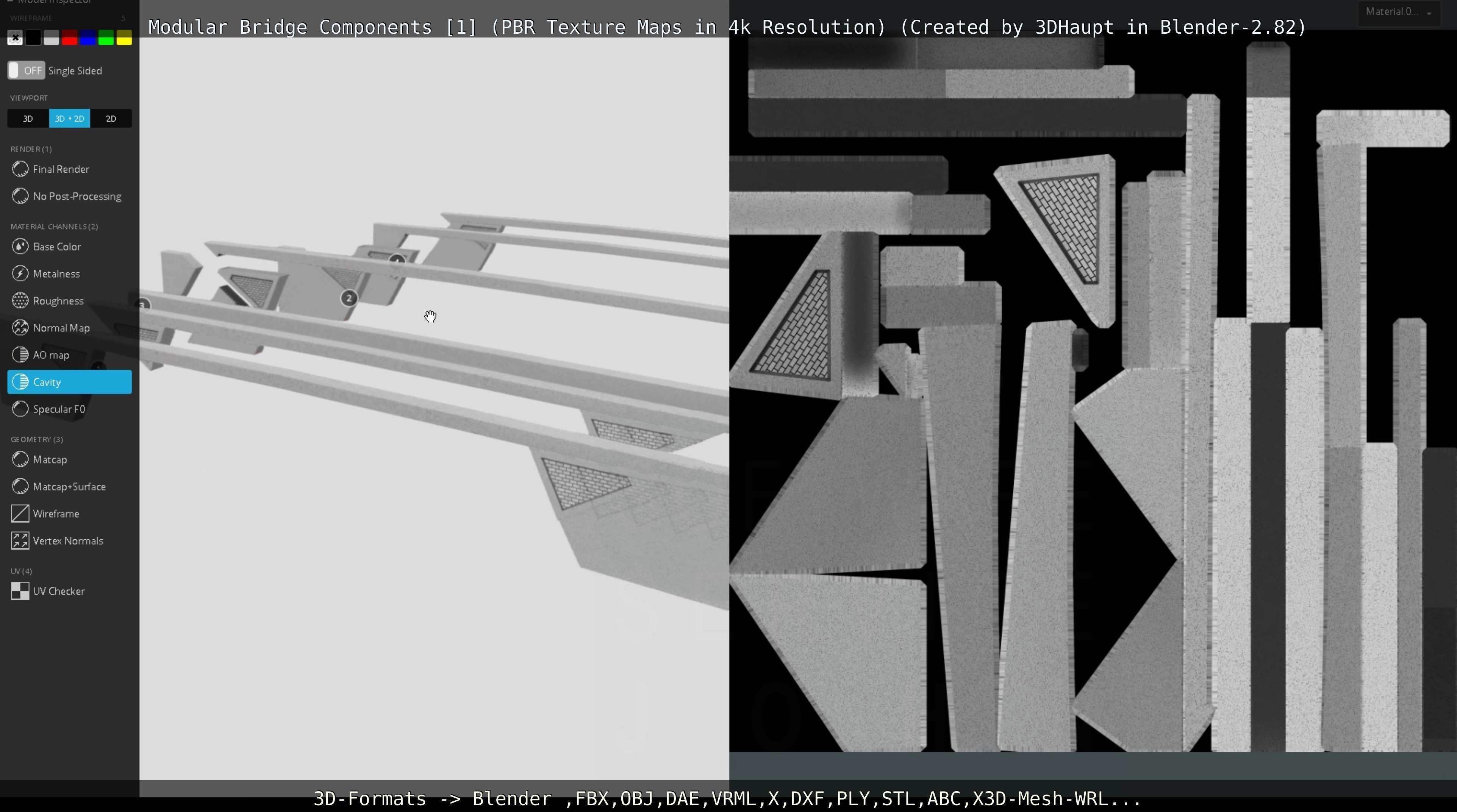 Modular Bridge Components 1  3D model_37