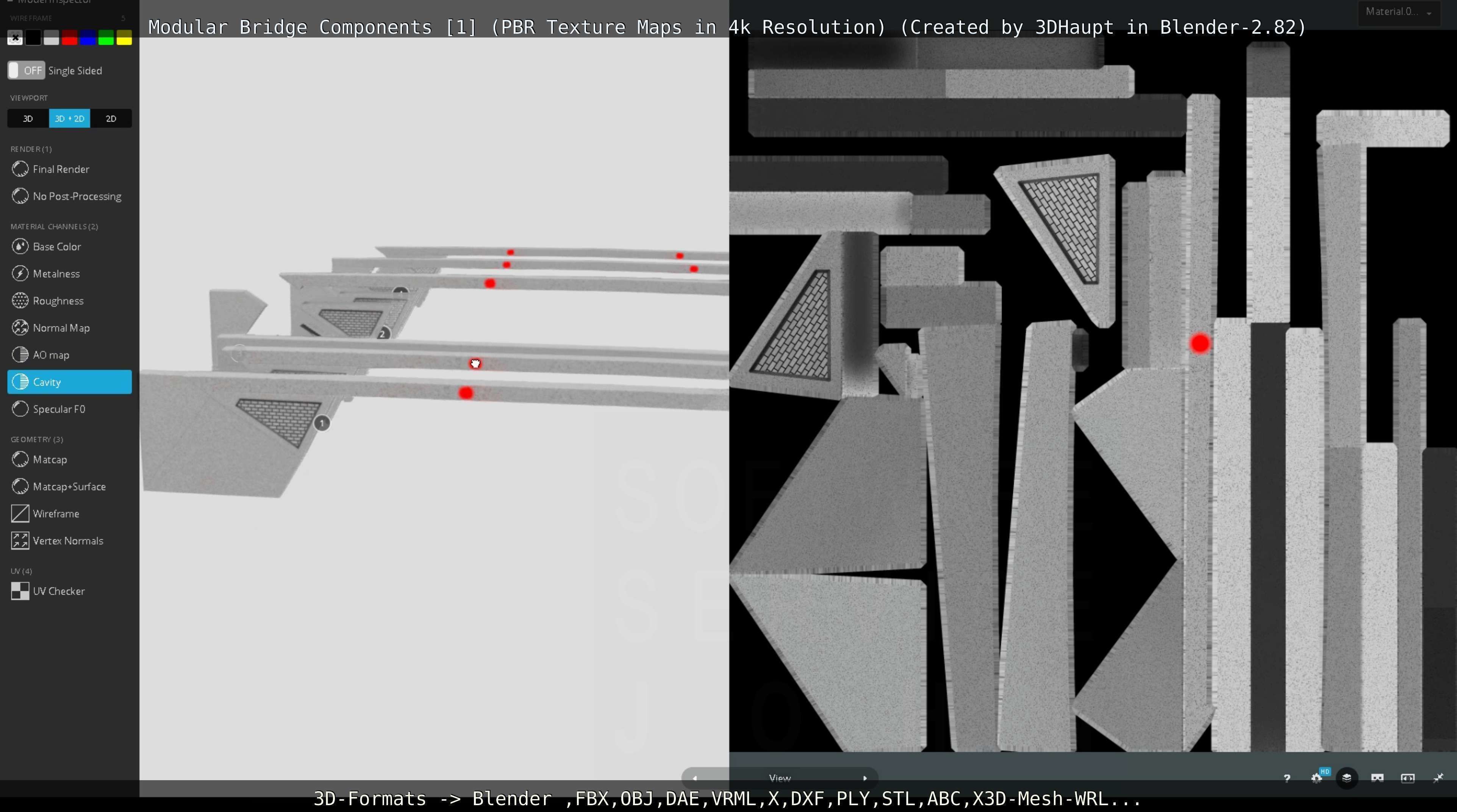 Modular Bridge Components 1  3D model_35