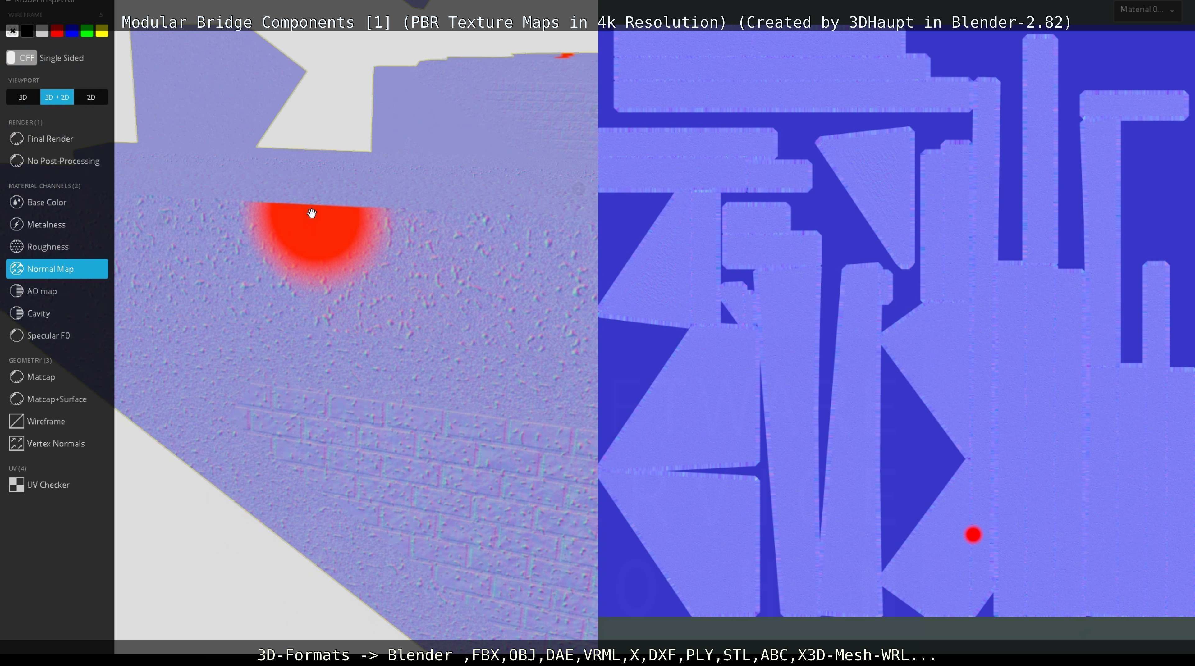 Modular Bridge Components 1  3D model_133