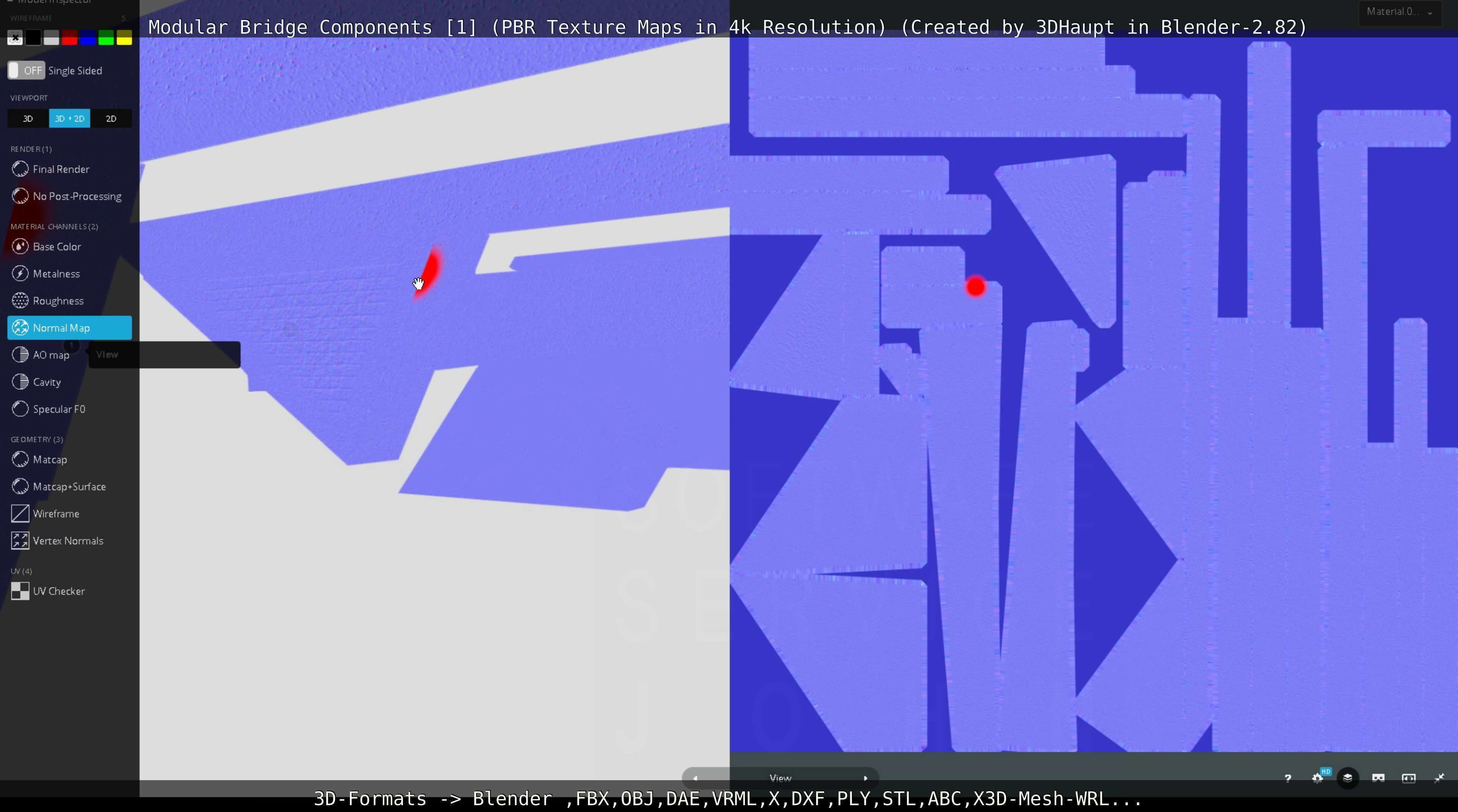 Modular Bridge Components 1  3D model_12