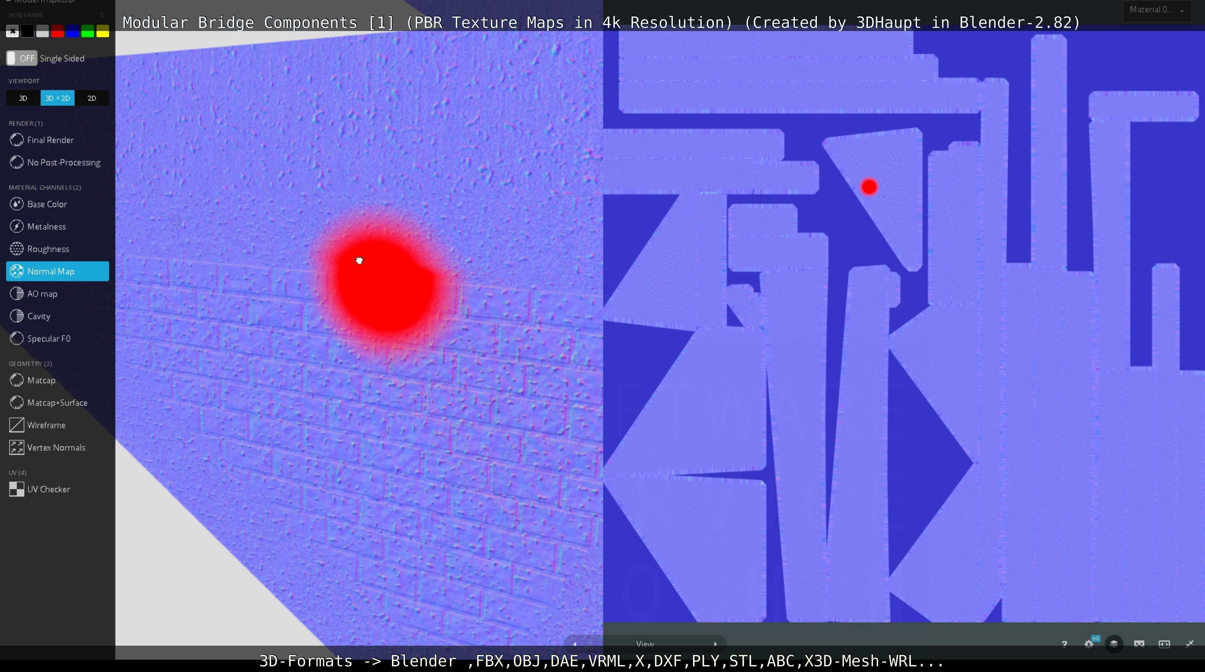 Modular Bridge Components 1  3D model_132