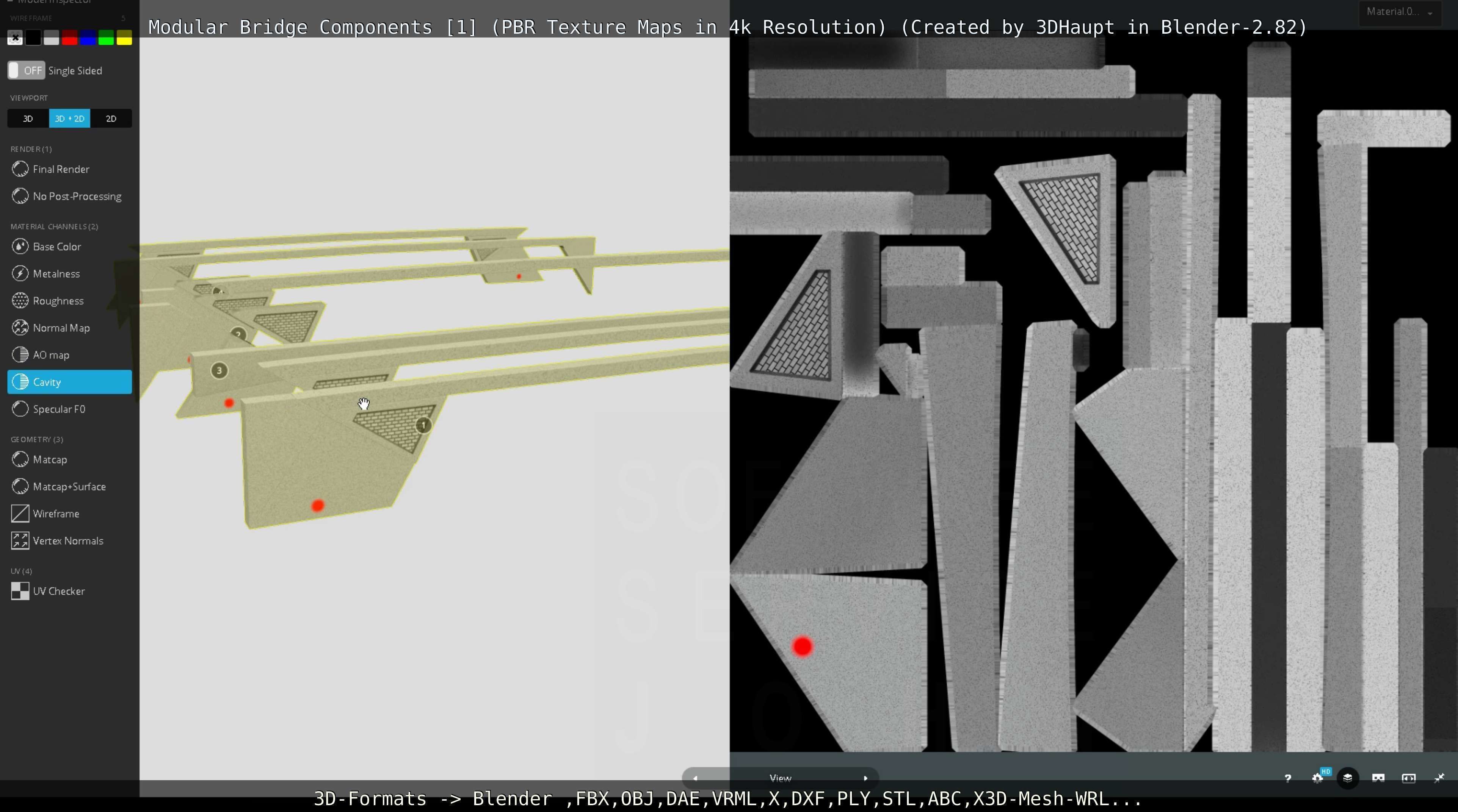 Modular Bridge Components 1  3D model_17