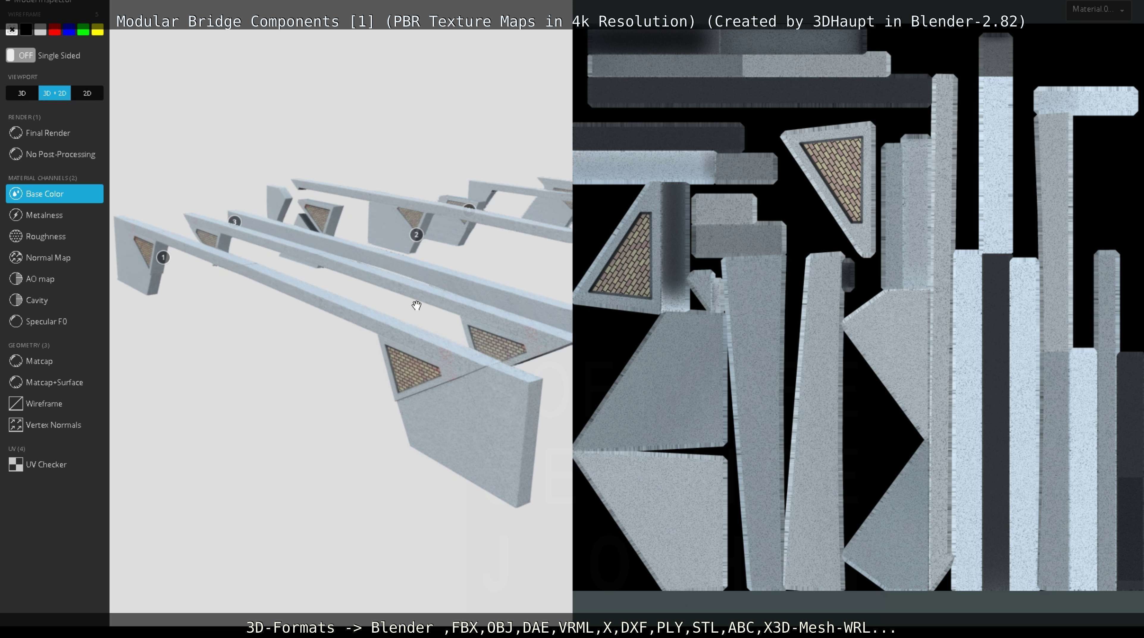 Modular Bridge Components 1  3D model_24