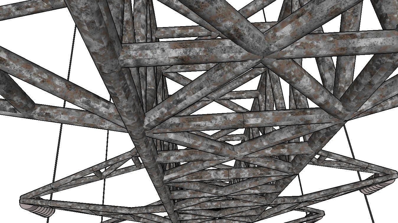 ELECTRICITY TOWER SET - 2 PIECES 3D Model Collection_43