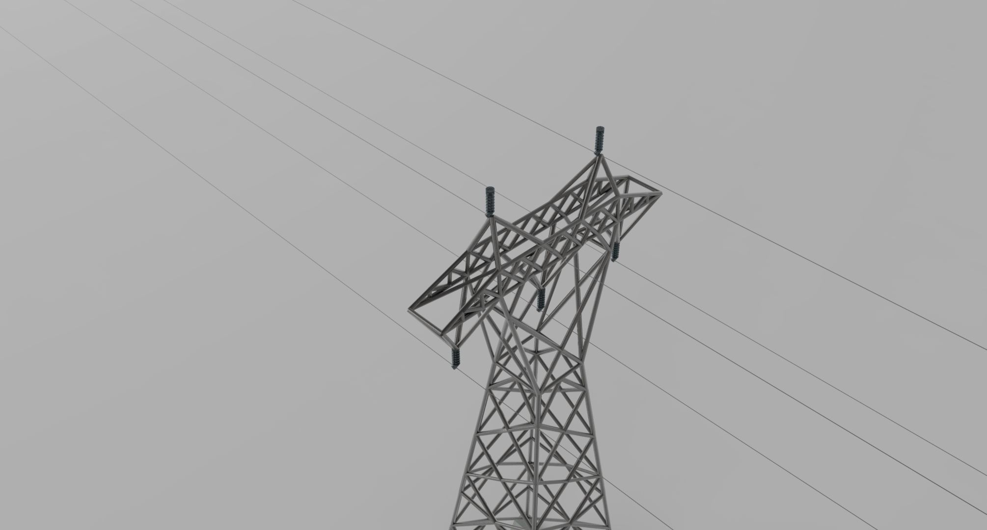 ELECTRICITY TOWER SET - 2 PIECES 3D Model Collection_26