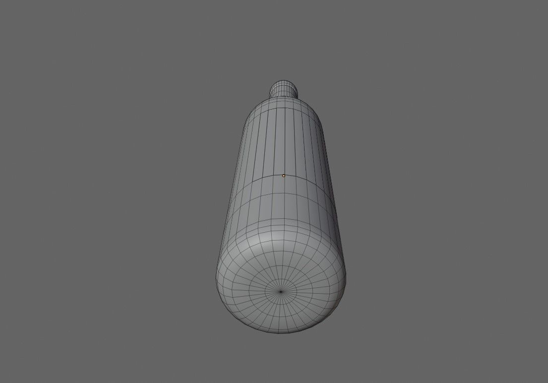 Wine Bottle - Garrafa de Vinho 3D model_8