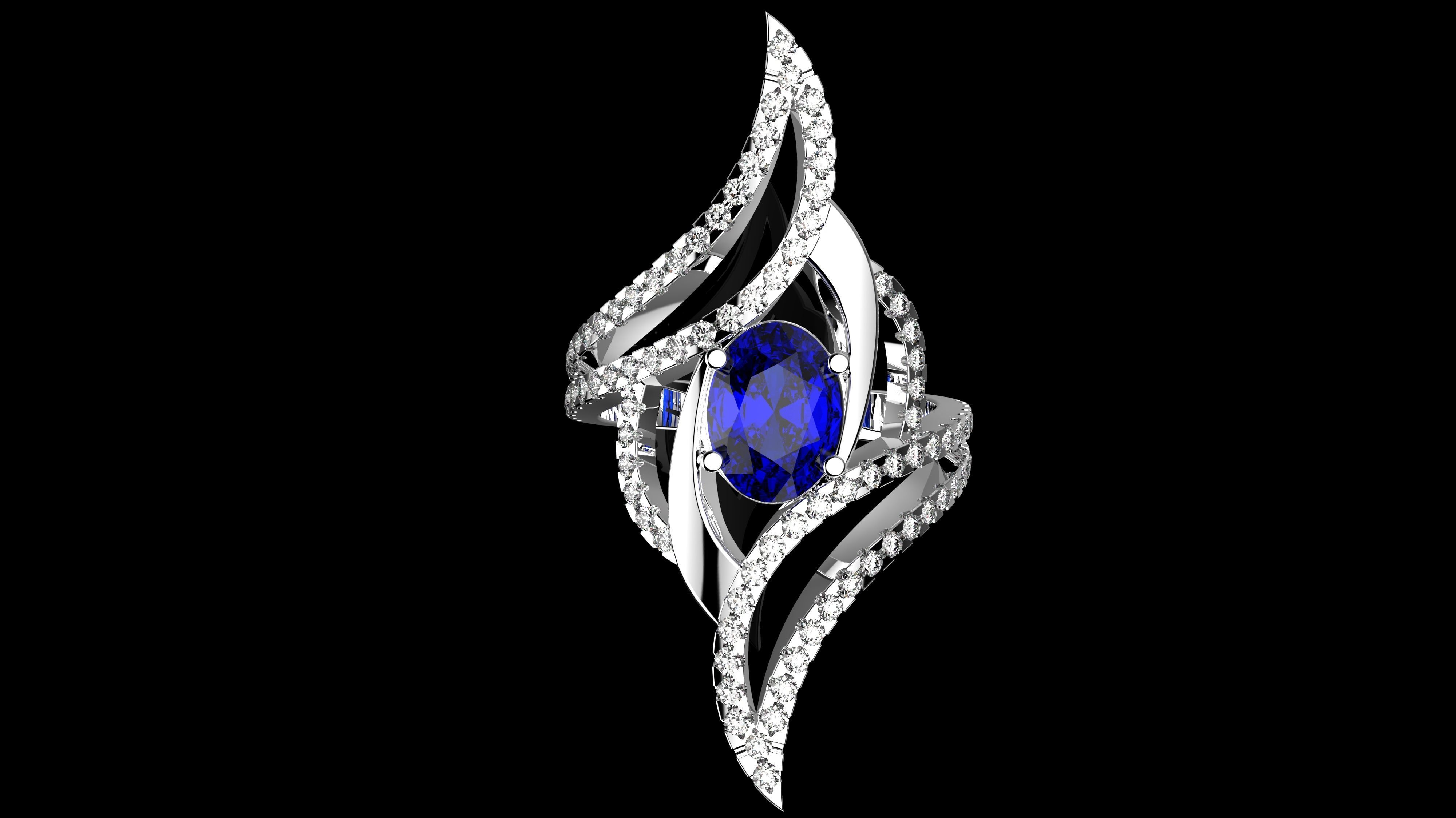 M RINGS N69 3D print model_2