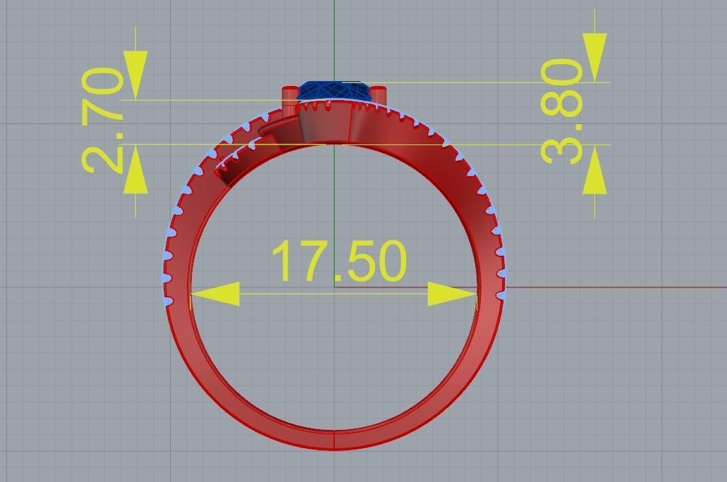 M RINGS N69 3D print model_6