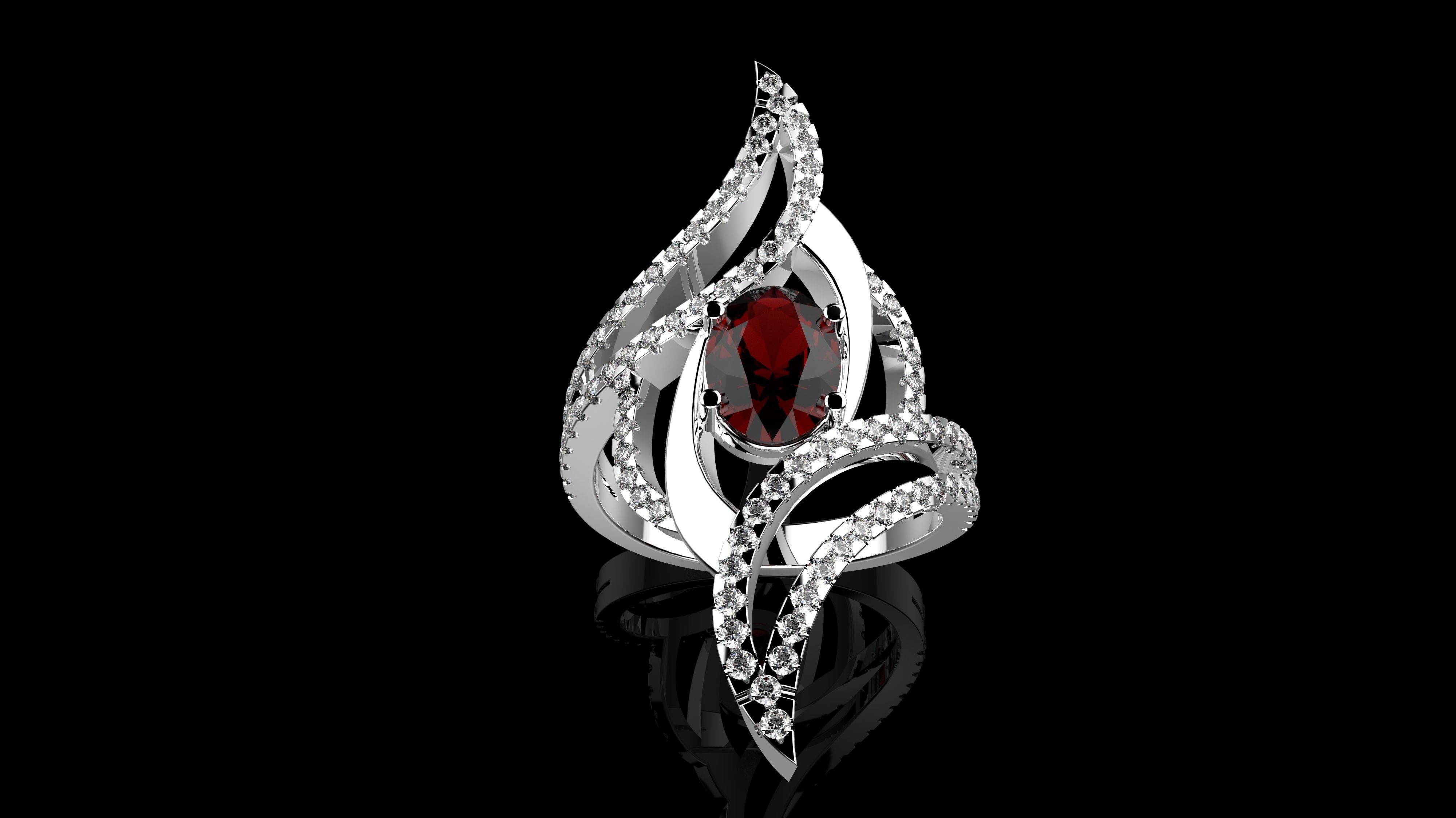 M RINGS N69 3D print model_1