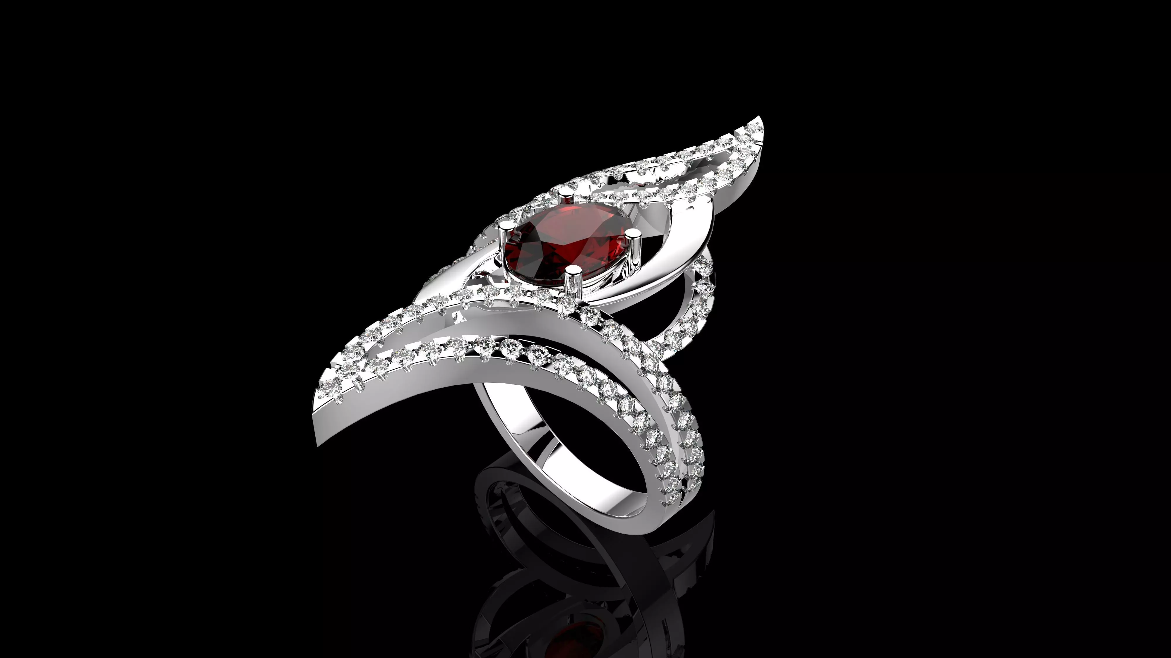 M RINGS N69 3D print model_0