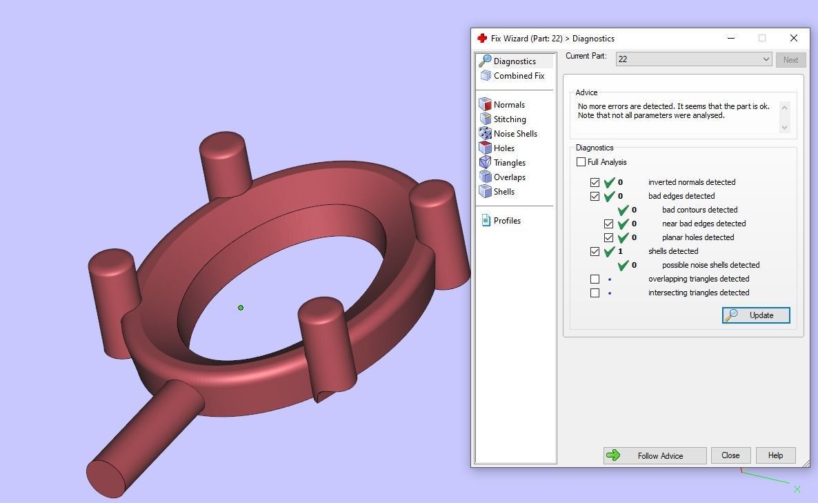 M RINGS N69 3D print model_10