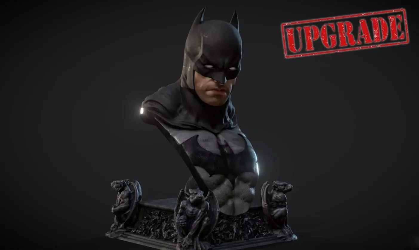 Batman Bust Classic 3D print model_0