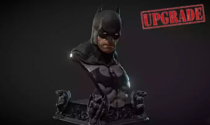 Batman Bust Classic 3D print model