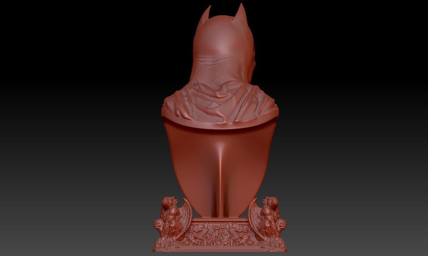 Batman Bust Classic 3D print model_12