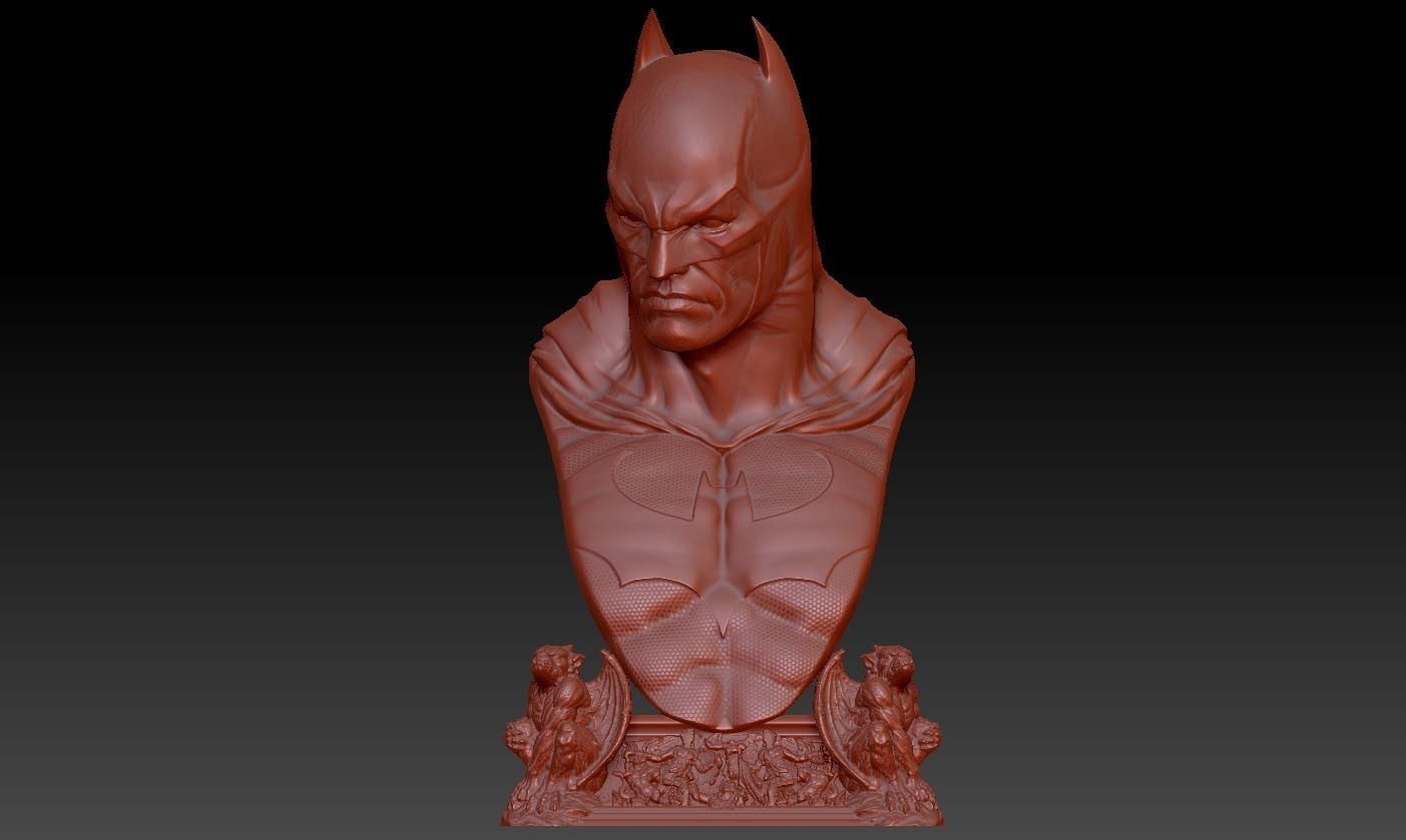 Batman Bust Classic 3D print model_13