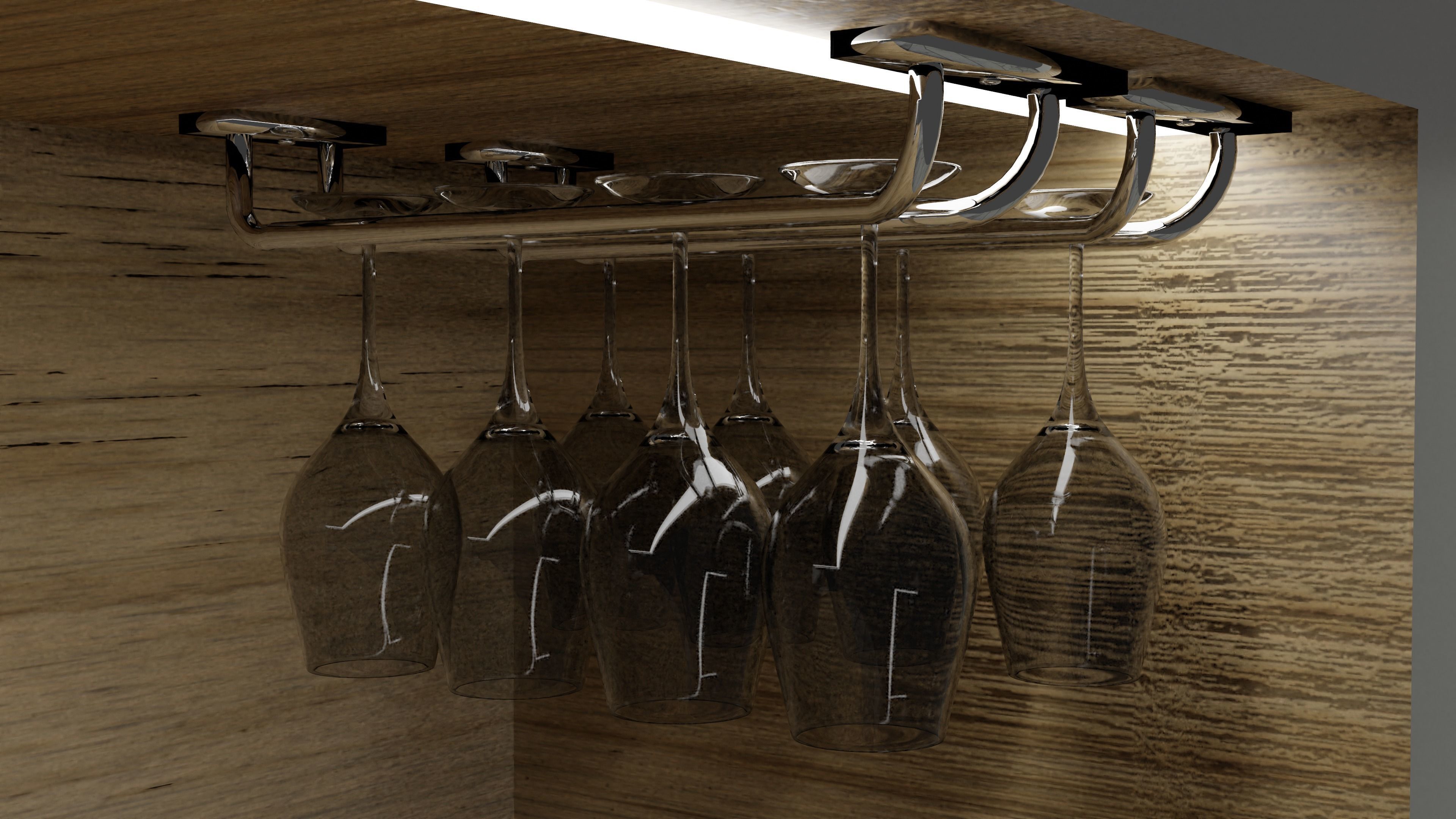 Modern Kitchen 3D model_6